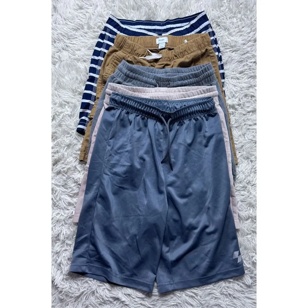 5 piece boys shorts bundle size L 10-12 by GAP, Wonder Nation, Children’s Place